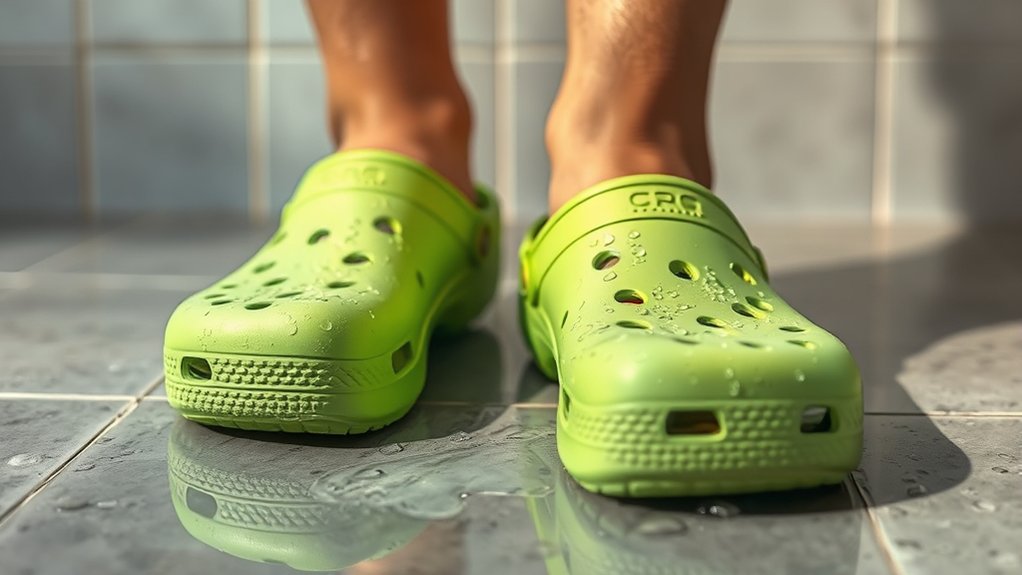 ventilation traction water resistance footwear