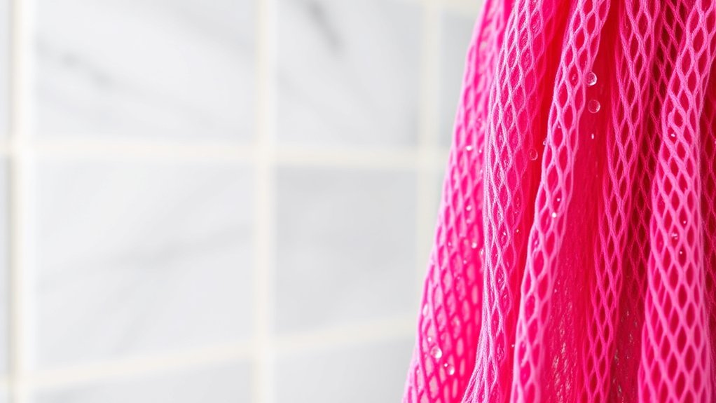 warm moist loofah harbor germs