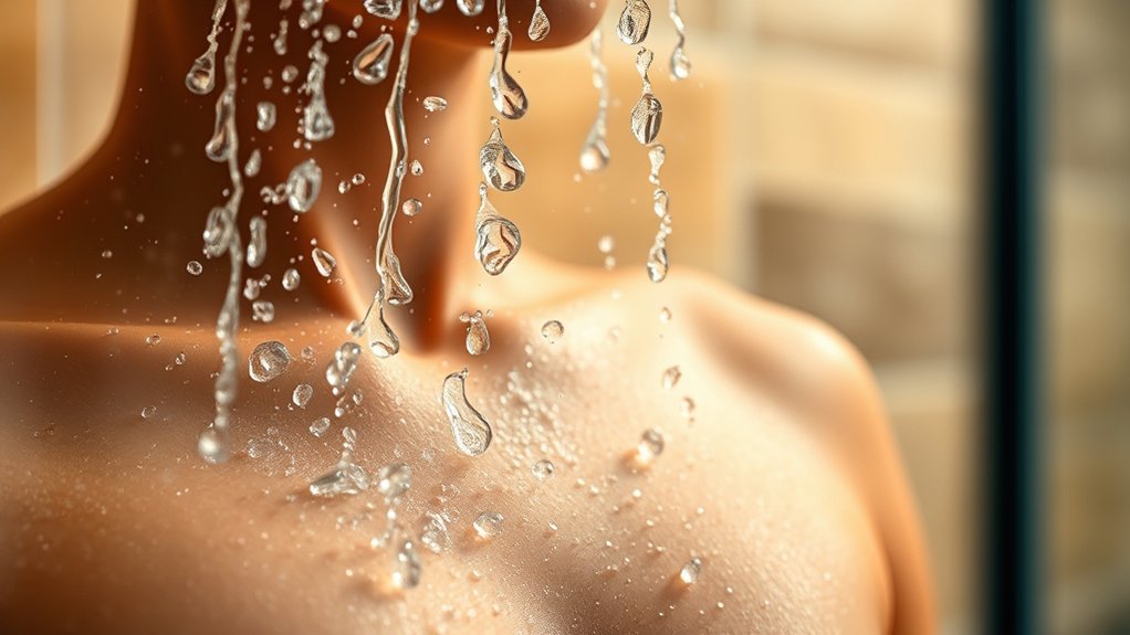 warm water lowers cortisol boosts mood