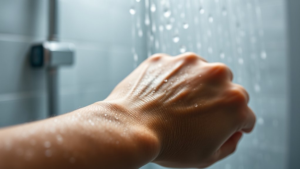 water safe care after showering