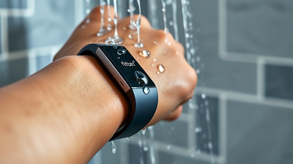 waterproof vs water resistant fitbit meanings